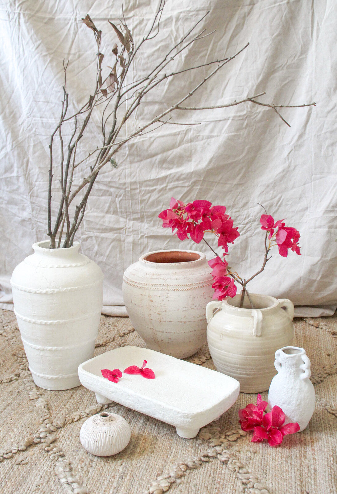 Lumara Rosina Large Urn Vase — Mediterranean Statement