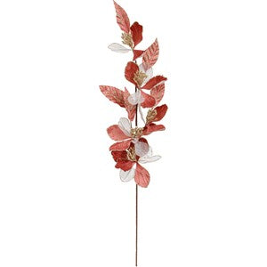 Velvet Leaf Stem in dawn blush — Lumara Home