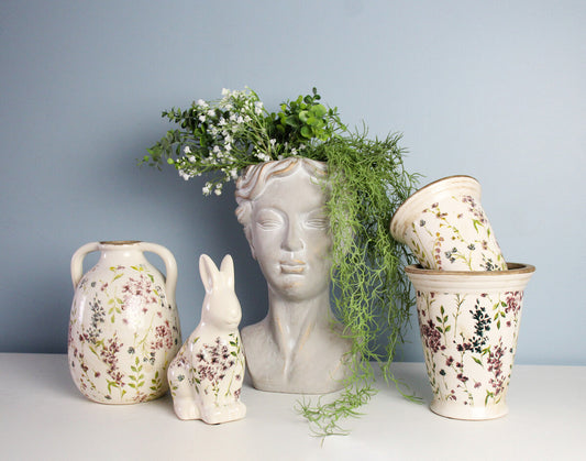 Lumara Petite Maison Urn Vase — Classic Ceramic Neutral