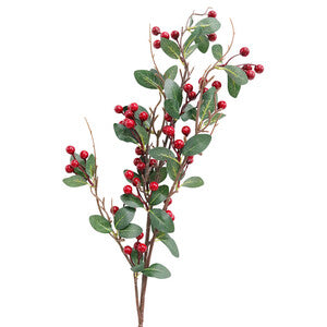 Berries and Leaves Stem styled — Lumara Home