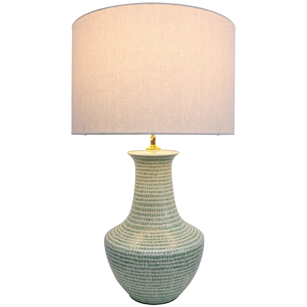 Lumara Chike Table Lamp — sculptural ceramic statement lamp — Lumara Home