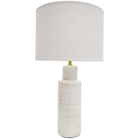 Malt Shake Table Lamp in sculptural organic form — Lumara Home