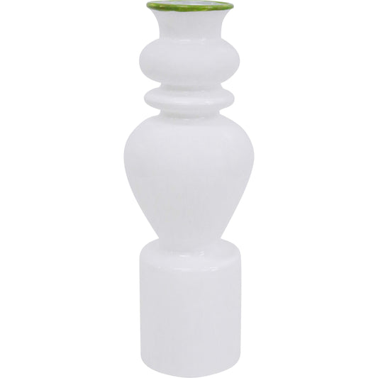 Lumara Bud Vase White — Classic Ceramic Minimal