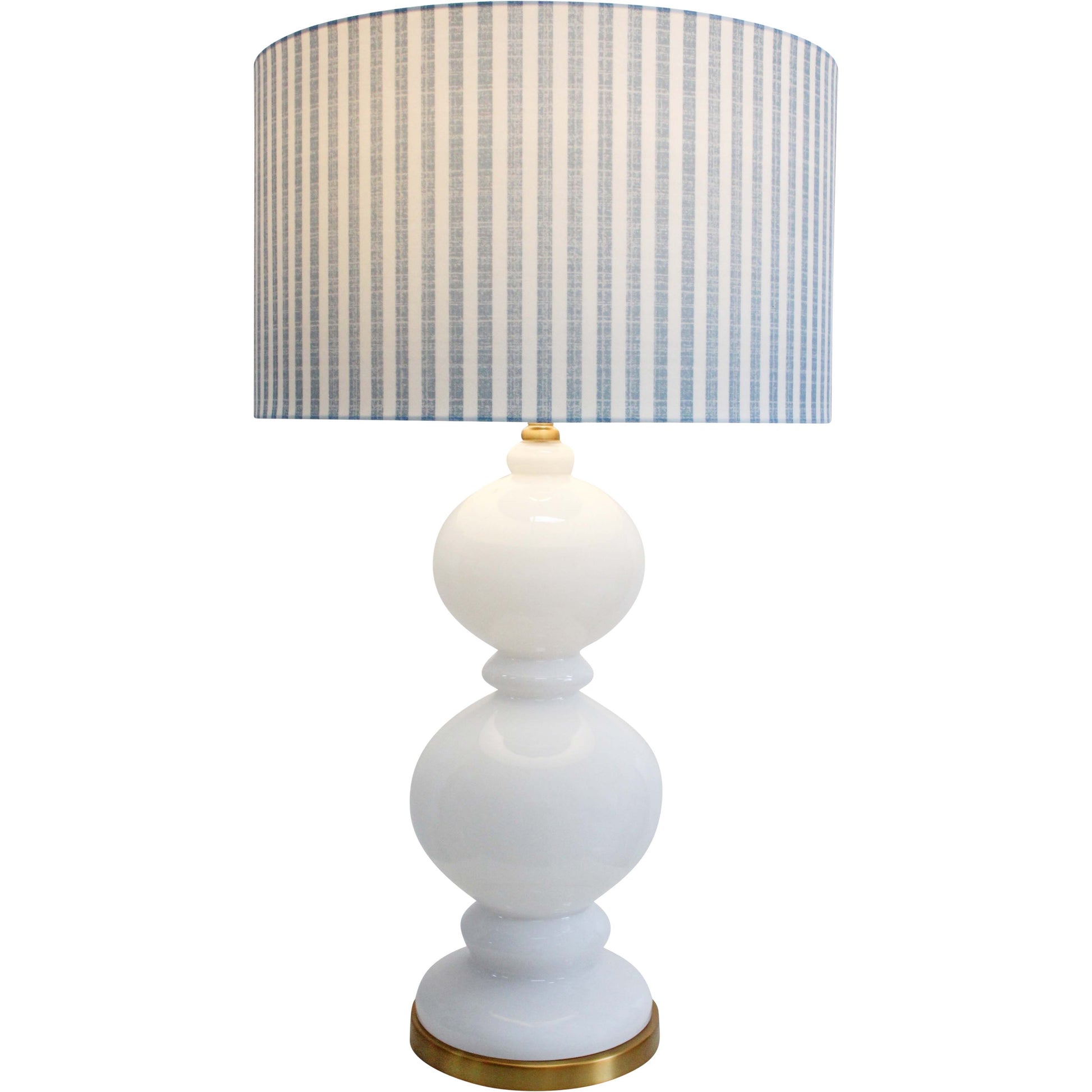 Lumara Riviera XL Table Lamp — coastal glass statement lamp — Lumara Home