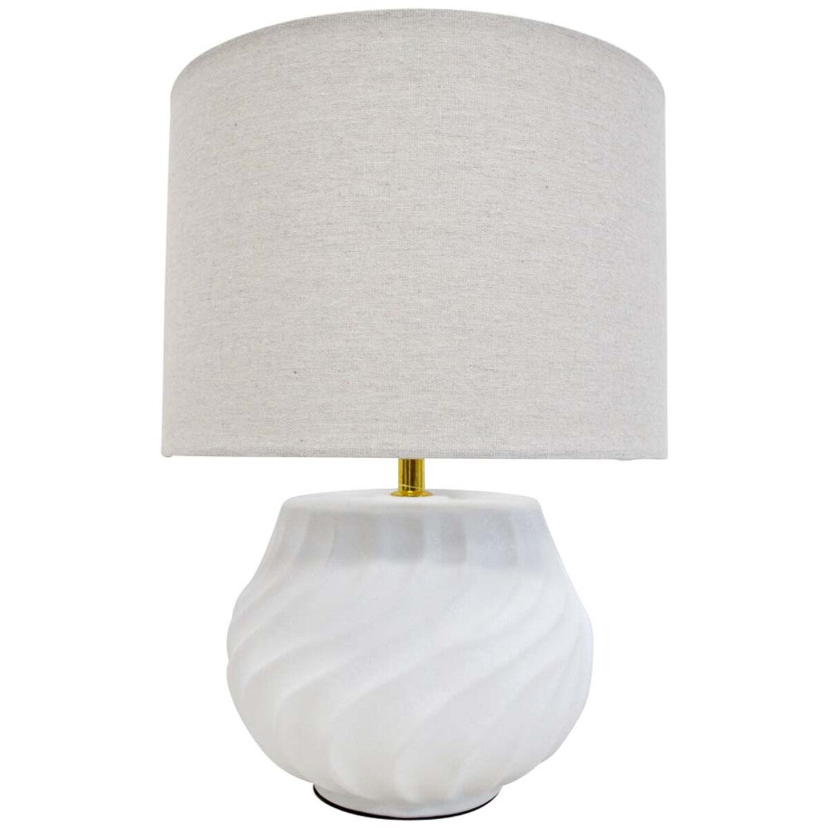 Lumara Flynn Table Lamp — Compact Organic Ceramic
