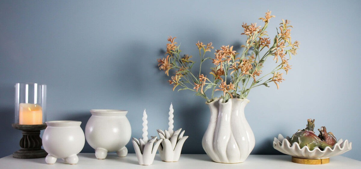 Lumara Elle Statement Vase — styled