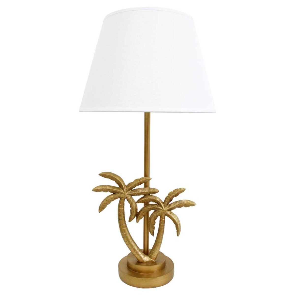 Lumara Palm Beach Table Lamp — Sculptural Coastal Palm