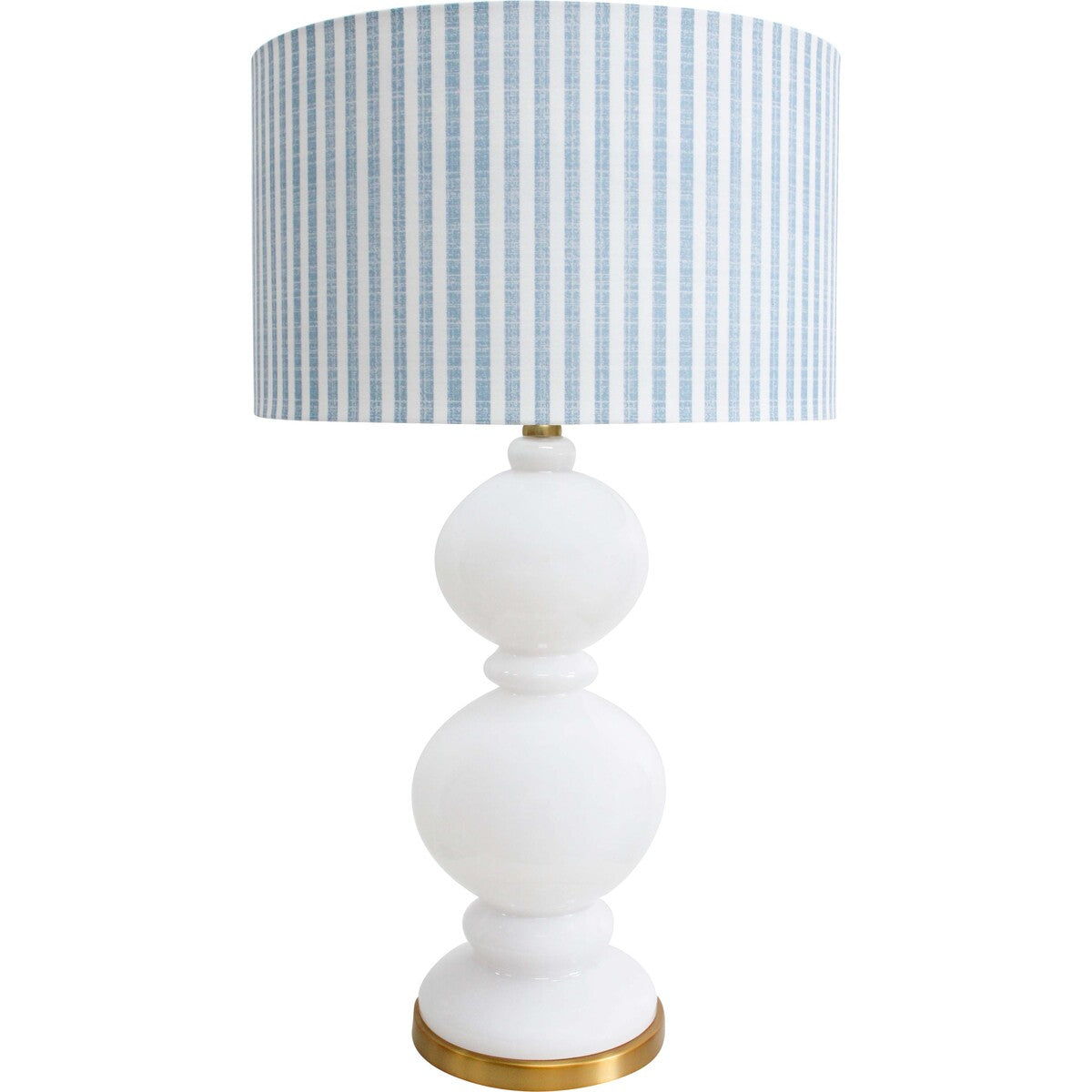 Riviera XL Table Lamp styled in a coastal living room — Lumara Home