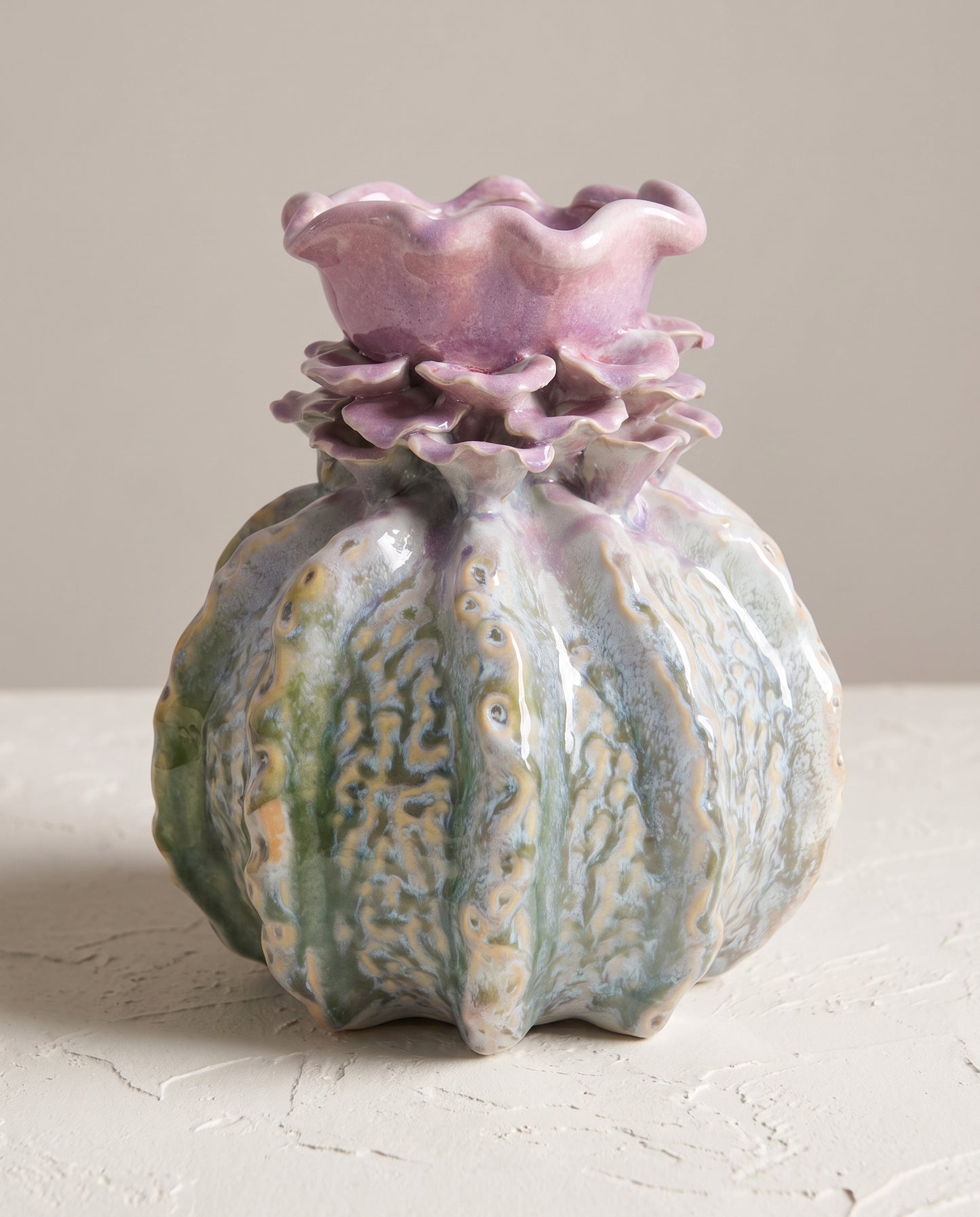 Talia Vase styled in a warm Australian home — Lumara Home