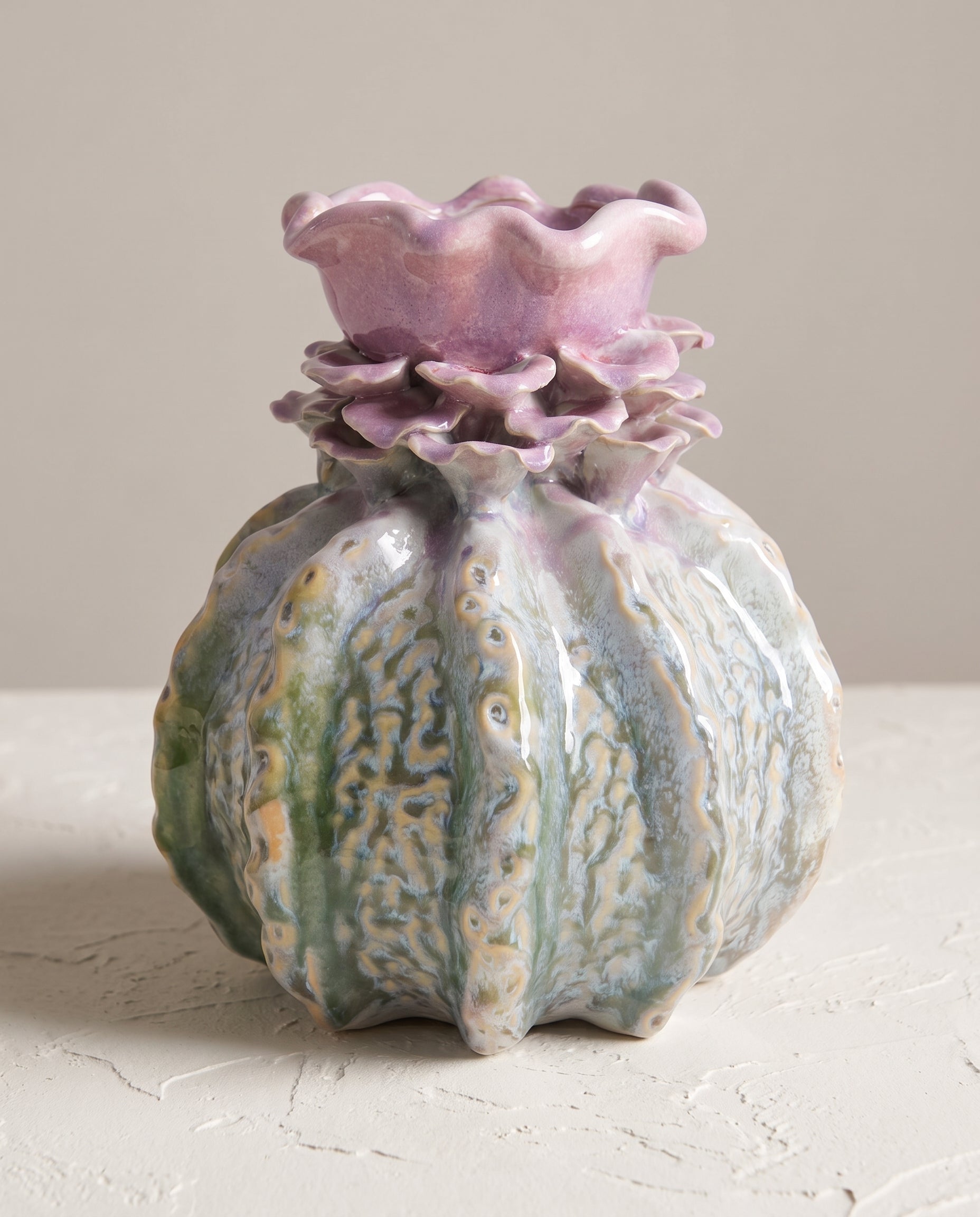 Talia Vase styled in a warm Australian home — Lumara Home