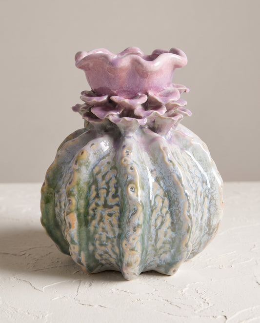 Talia Vase styled in a warm Australian home — Lumara Home
